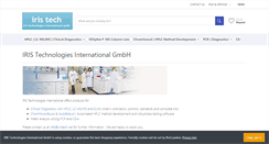 Desktop Screenshot of iristechnologies.net