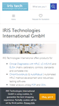 Mobile Screenshot of iristechnologies.net